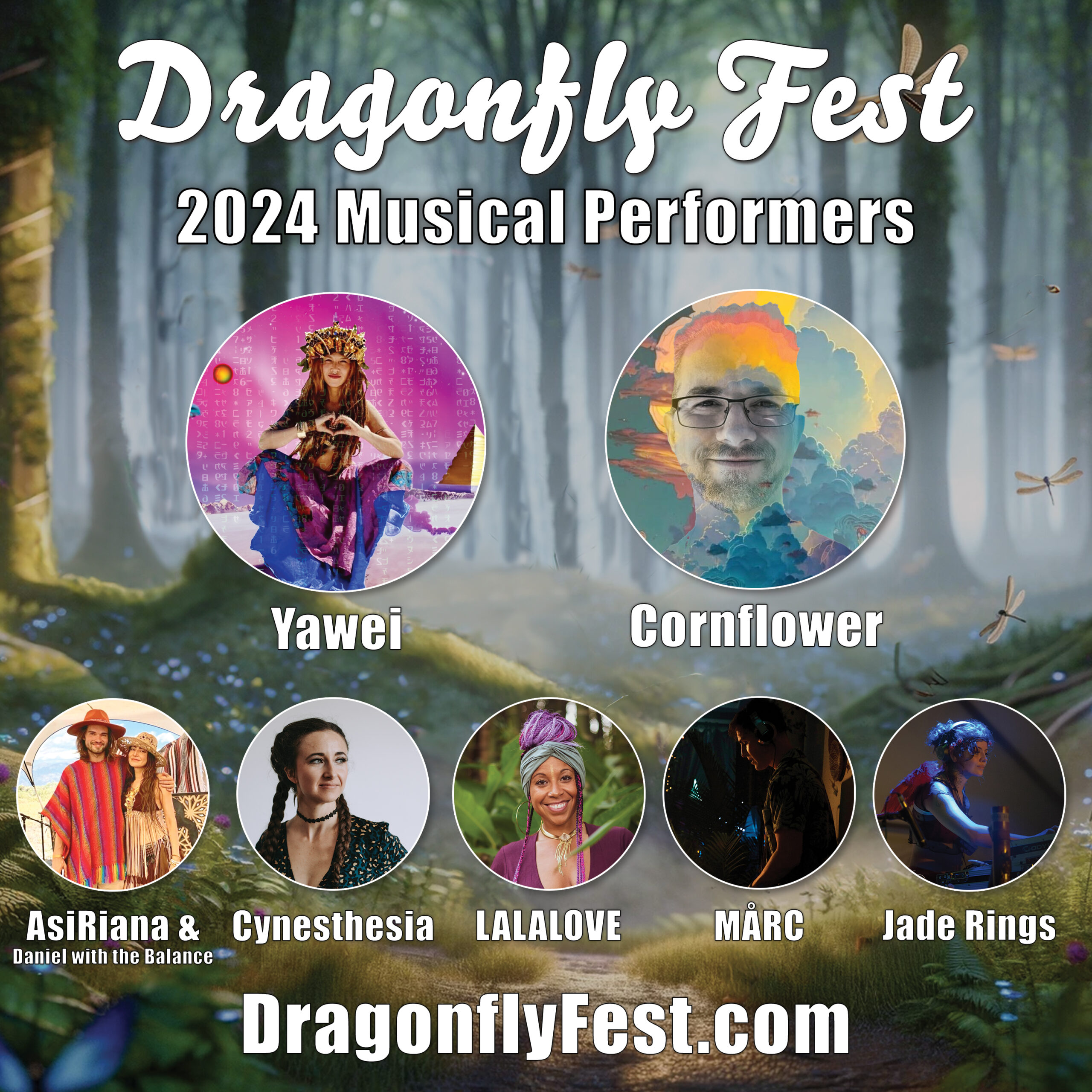 Dragonfly Fest 2024 - Music Lineup