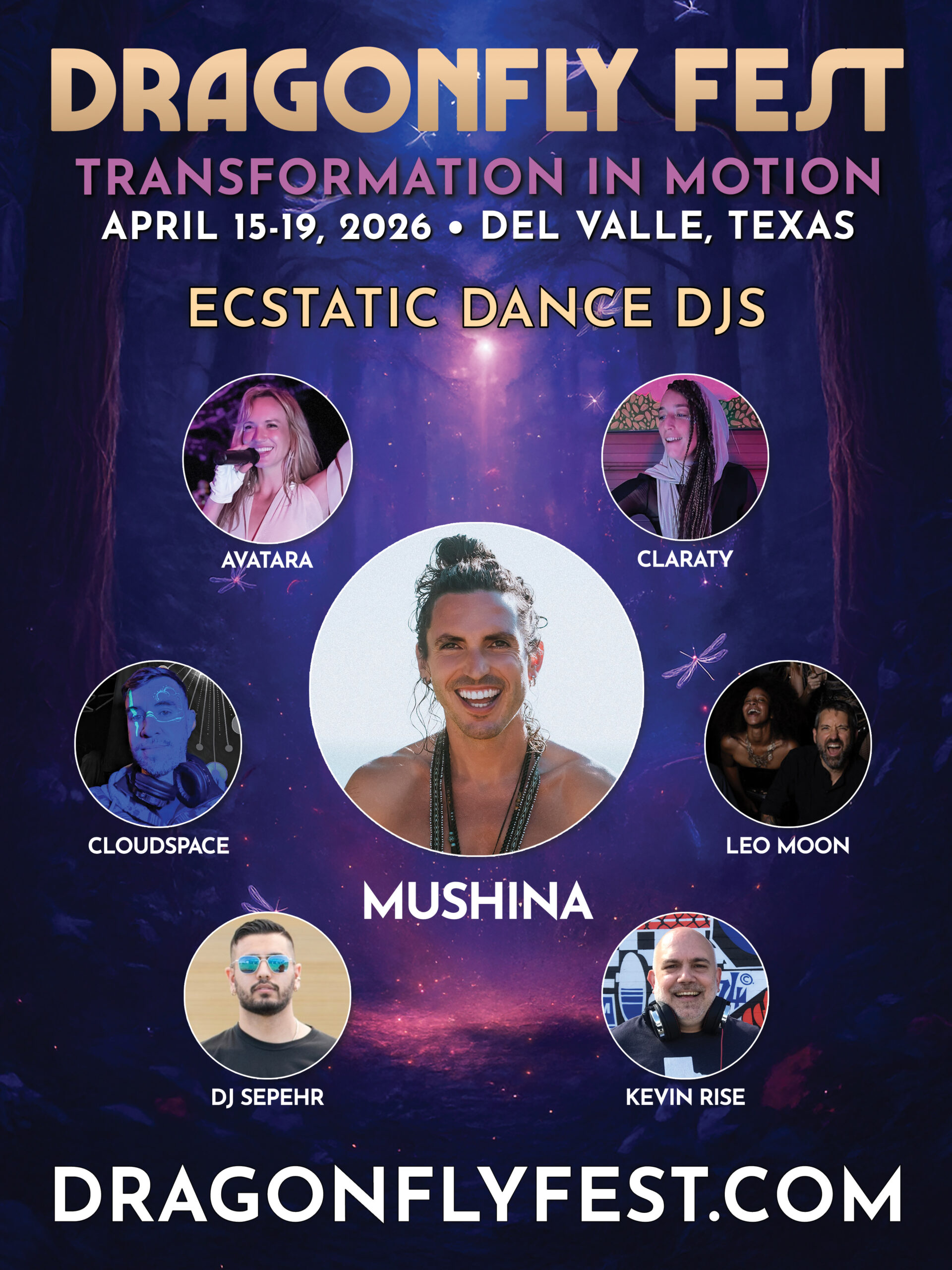 Dragonfly Fest 2026 Lineup Ecstatic Dance