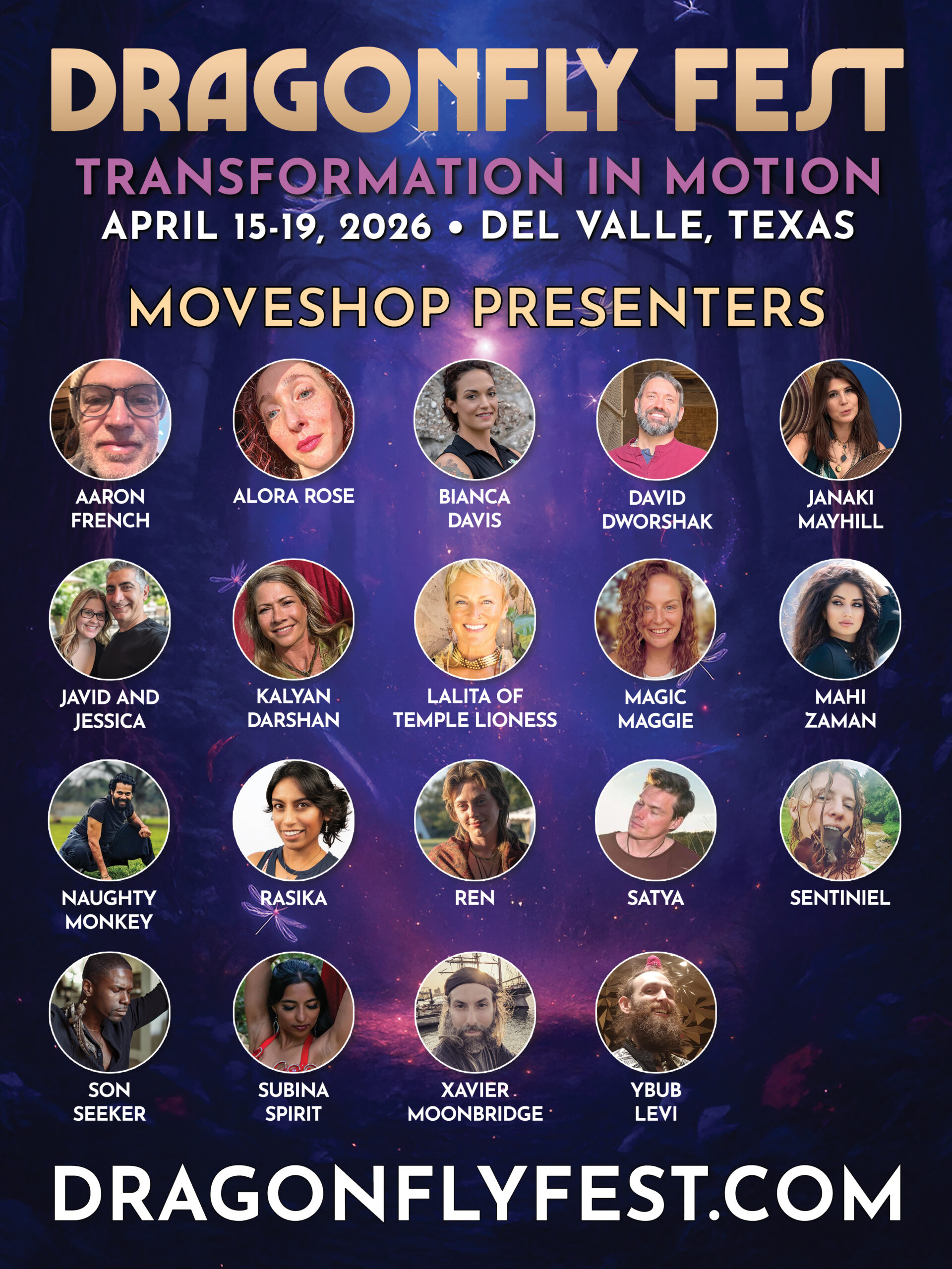 Dragonfly Fest 2026 Lineup Moveshop