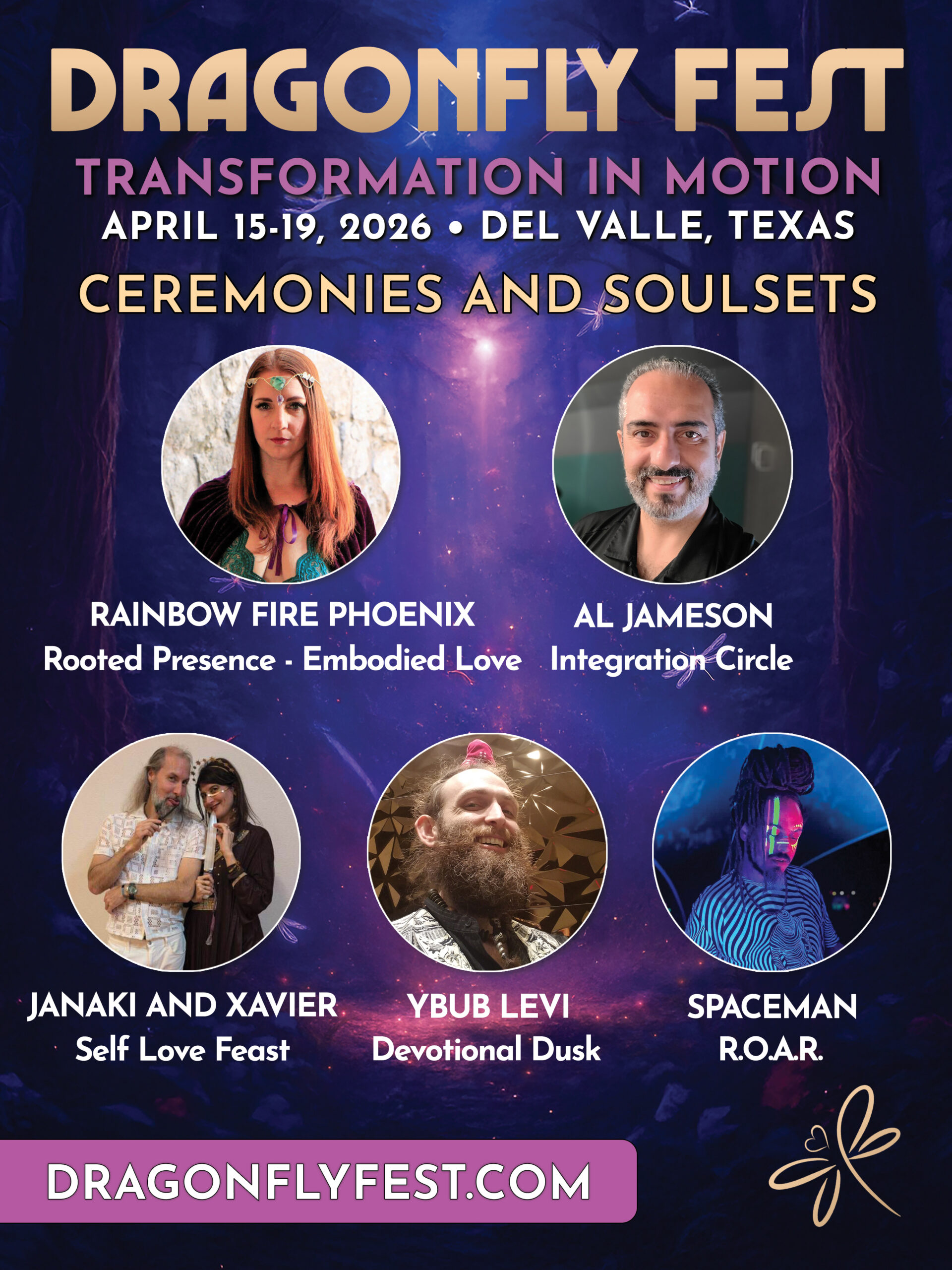 Dragonfly Fest 2026 Lineup Ceremonies and Soulsets