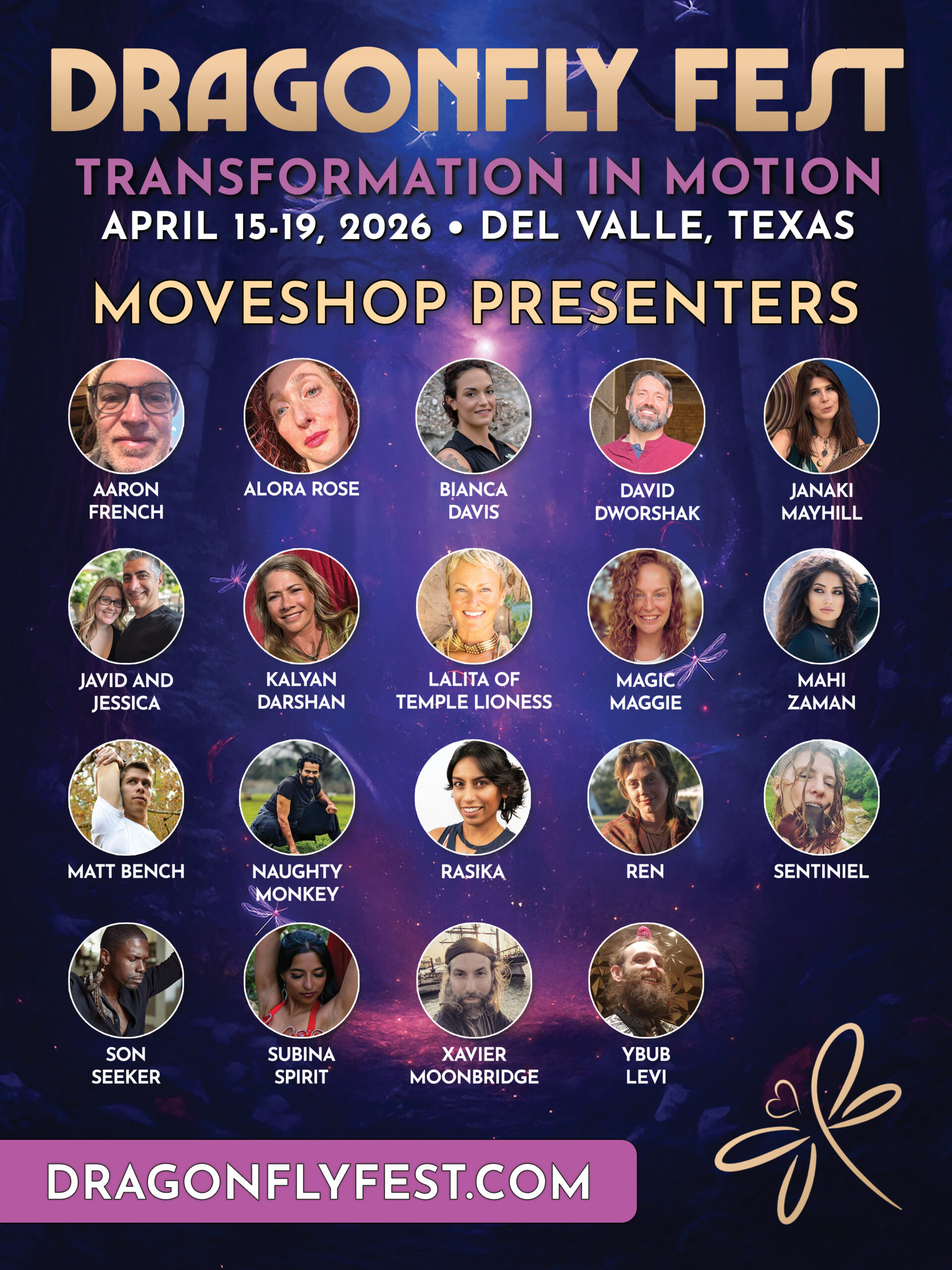 Dragonfly Fest 2026 Lineup Moveshop