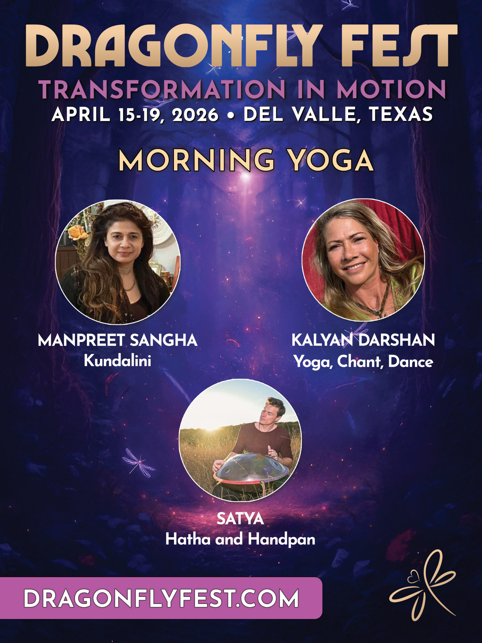 Dragonfly Fest 2026 Lineup Yoga