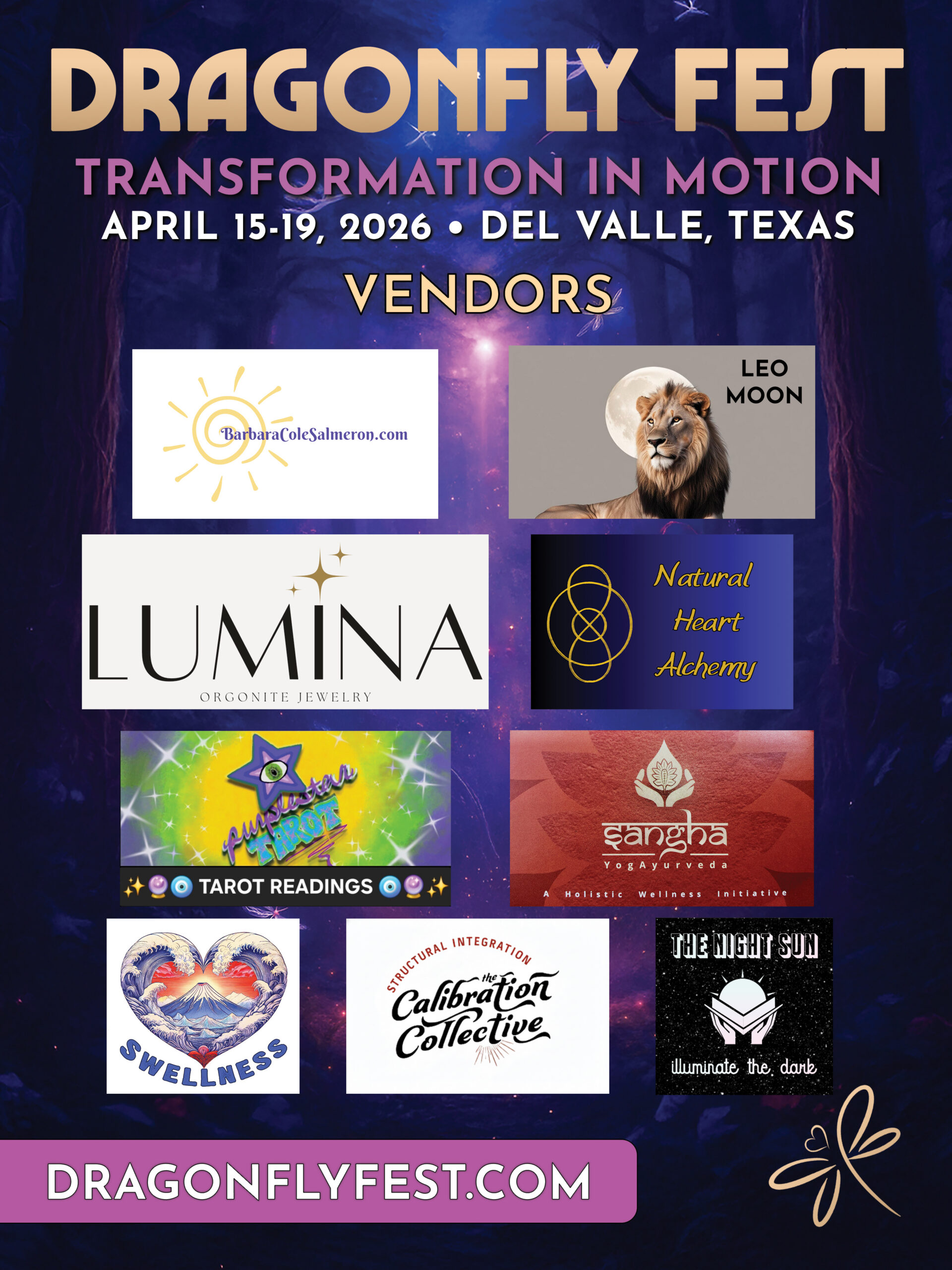 Dragonfly Fest 2026 Vendors